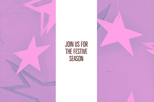 Be prepared for the festive season