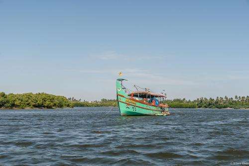Pondicherry by the bay of Bengale